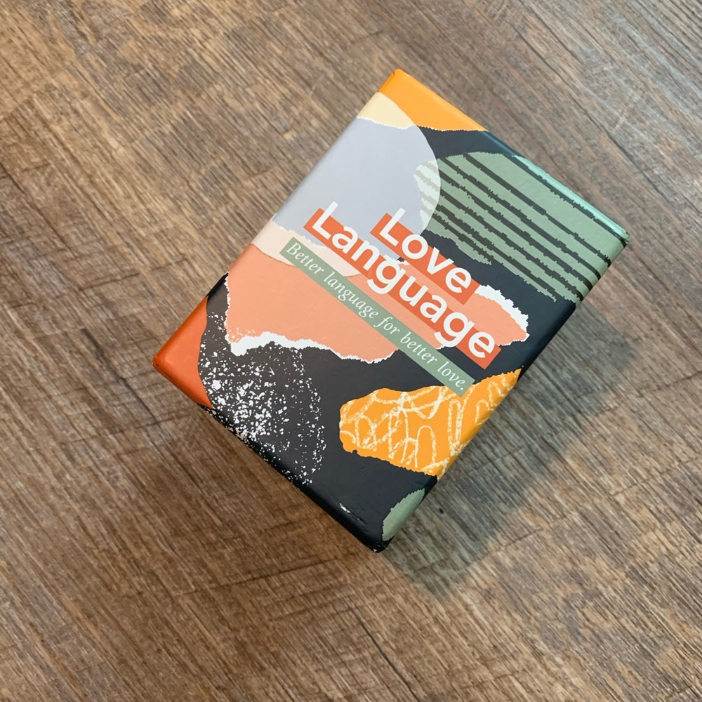 NEW Love Language couple card game